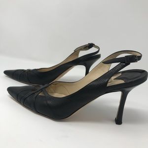 Black Slingback Jimmy Choo Pumps